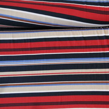 Viskose Jersey - The Colored Stripes