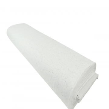 Baumwolljersey Speckles Collection - White/Light Grey
