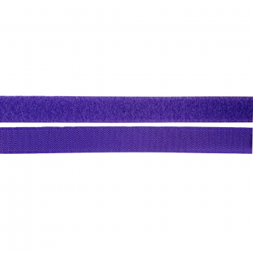 YKK - Klettband -Purple