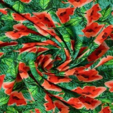 Leinen Deluxe - Poppy Season