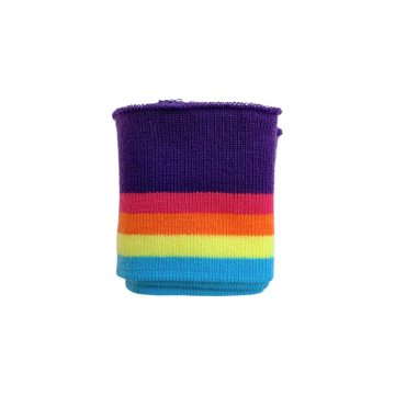 Cuffs / Bündchen - Rainbow Purple