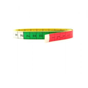 luxe meetlint rood groen geel