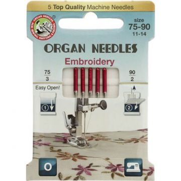Organ Embroidery 75-90