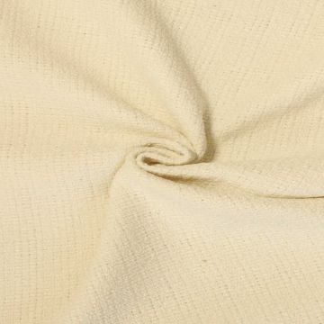 bouclé - Wollig Gewebt Creme