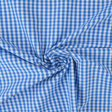 Blousestof - Light Grey Lines on White