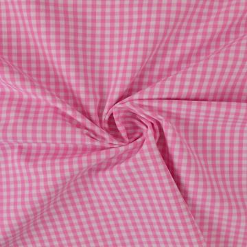 Blousestof - Light Grey Lines on White