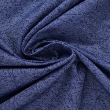 Chambray Botanic - Dark Blue