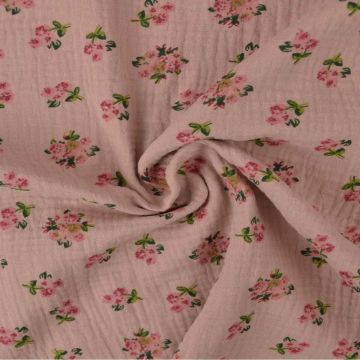 Hydrofiel - Bouquet Flowers - Dark Old Pink