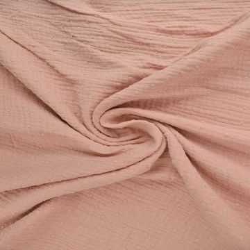 Hydrofiel Dobby - Oud Roze - 19