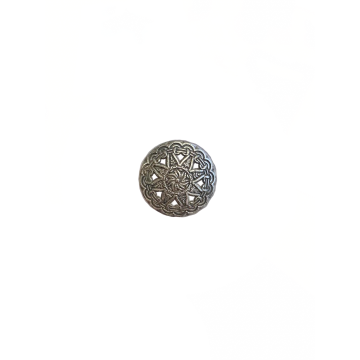 Knöpf - Pagan Sun - Antique Silver - 27,5mm