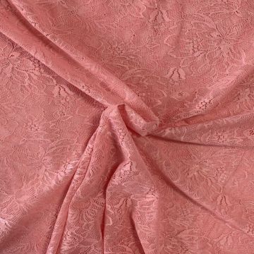 Lace - Warm Pink Peony Flowers