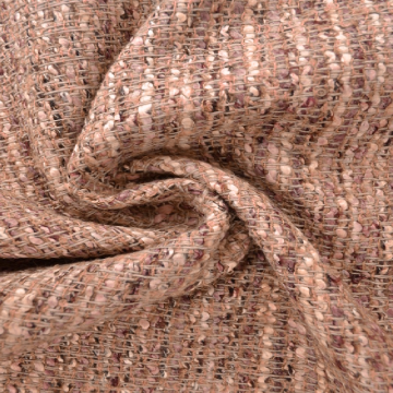 Mantelstoffe - Old Pink/Taupe Melange 