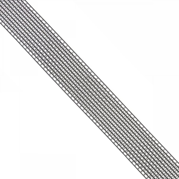 rimpelelastiek wit 25mm