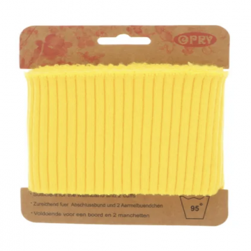 Opry Bündchen und Manschetten Grob - Yellow