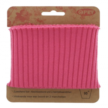 Opry Bündchen und Manschetten Grob - Fuchsia