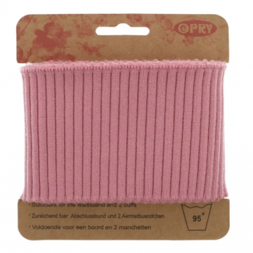 Opry Bündchen und Manschetten Grob - Dark Old Pink