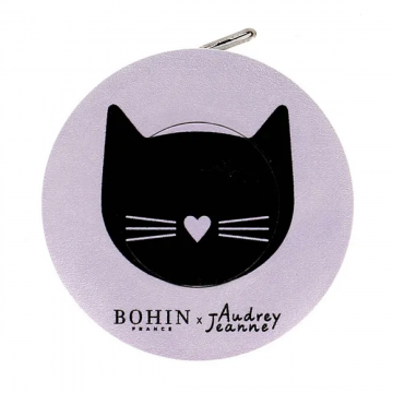Bohin Rollmaßband - Big Cat Lavender