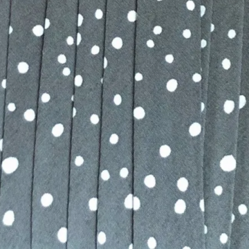 Schrägband - Dots Grey - 2m