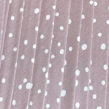 Oaki Doki Baumwolle Schrägband - Dots Old Pink - 2m
