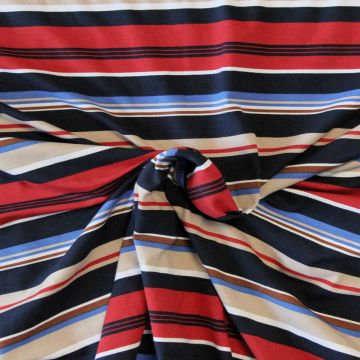 Viskose Jersey - The Colored Stripes