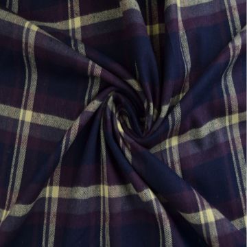 Flanell - Cabin in the Woods Purple