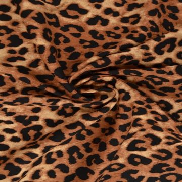 Viscose - Leopard on Cognac
