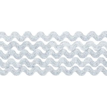zigzag band zilver 10mm