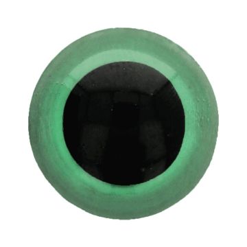 Veiligheidsogen Groen - 22mm