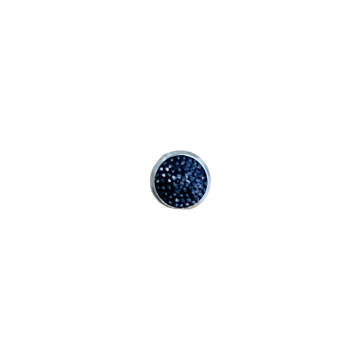 Knöpfe Sparkle Black - 10mm